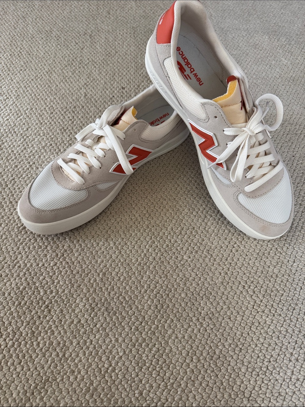 New Balance court line— Low-Top Sneakers—sz 12